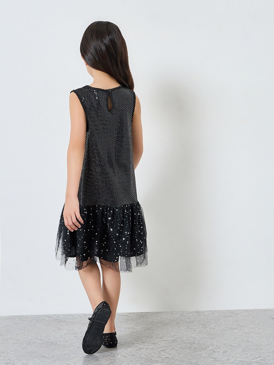 green emerald velvet dress Mightly Girls Fair Trade Organic Cotton Short Sleeve Drop Waist Dress main image 1