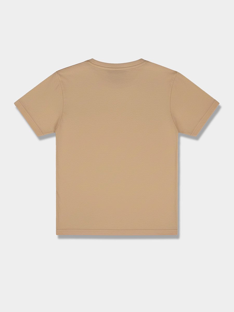 Kids Beige Cotton Bugs Bunny Graphic T-Shirt