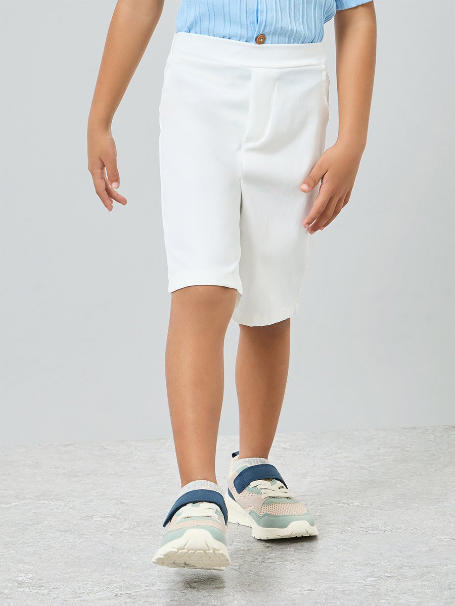 Boys Blue Shirt and Shorts Set 