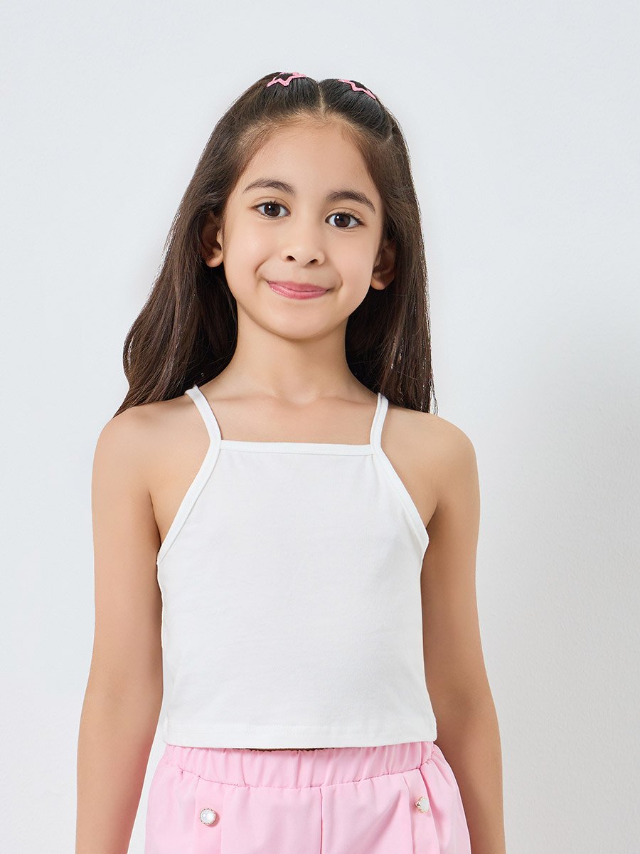 3-Piece Butterfly Applique Coat, Cami and Pants