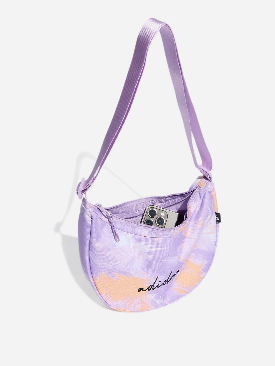 Beach Aop Pouch Women Shoulder Bag Purple