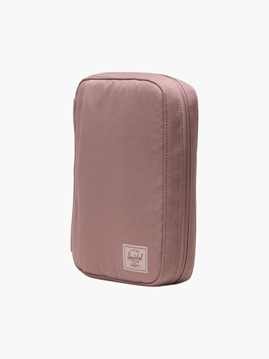 Solid Organizer Pouch with Zip Closure