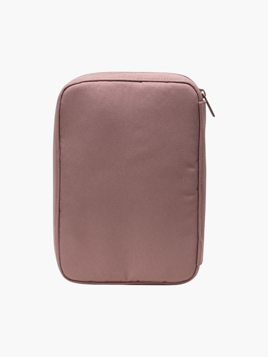 Solid Organizer Pouch with Zip Closure