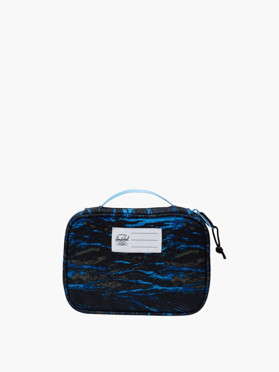 Printed Pencil Case with Mesh Pouch and Zip Closure