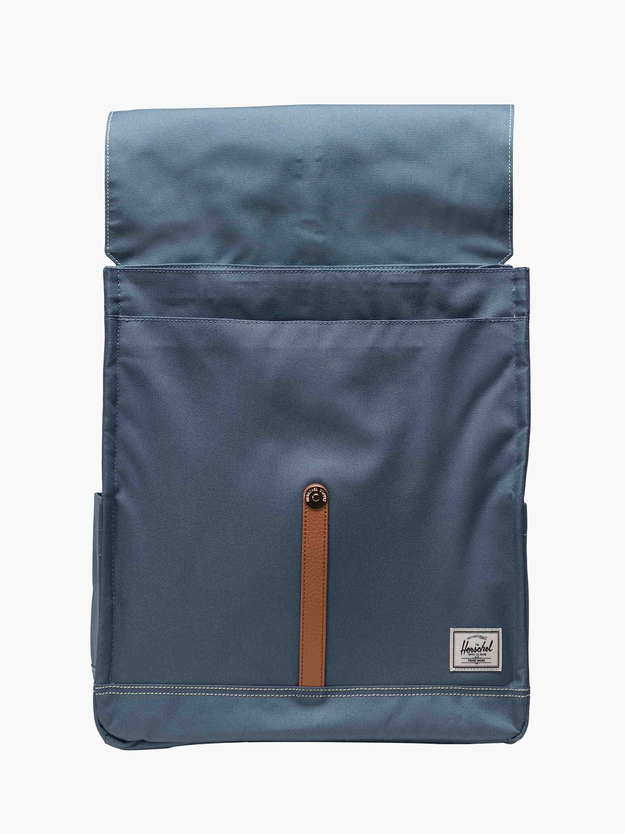 Solid Backpack with Adjustable Straps - 37x32x15 cm