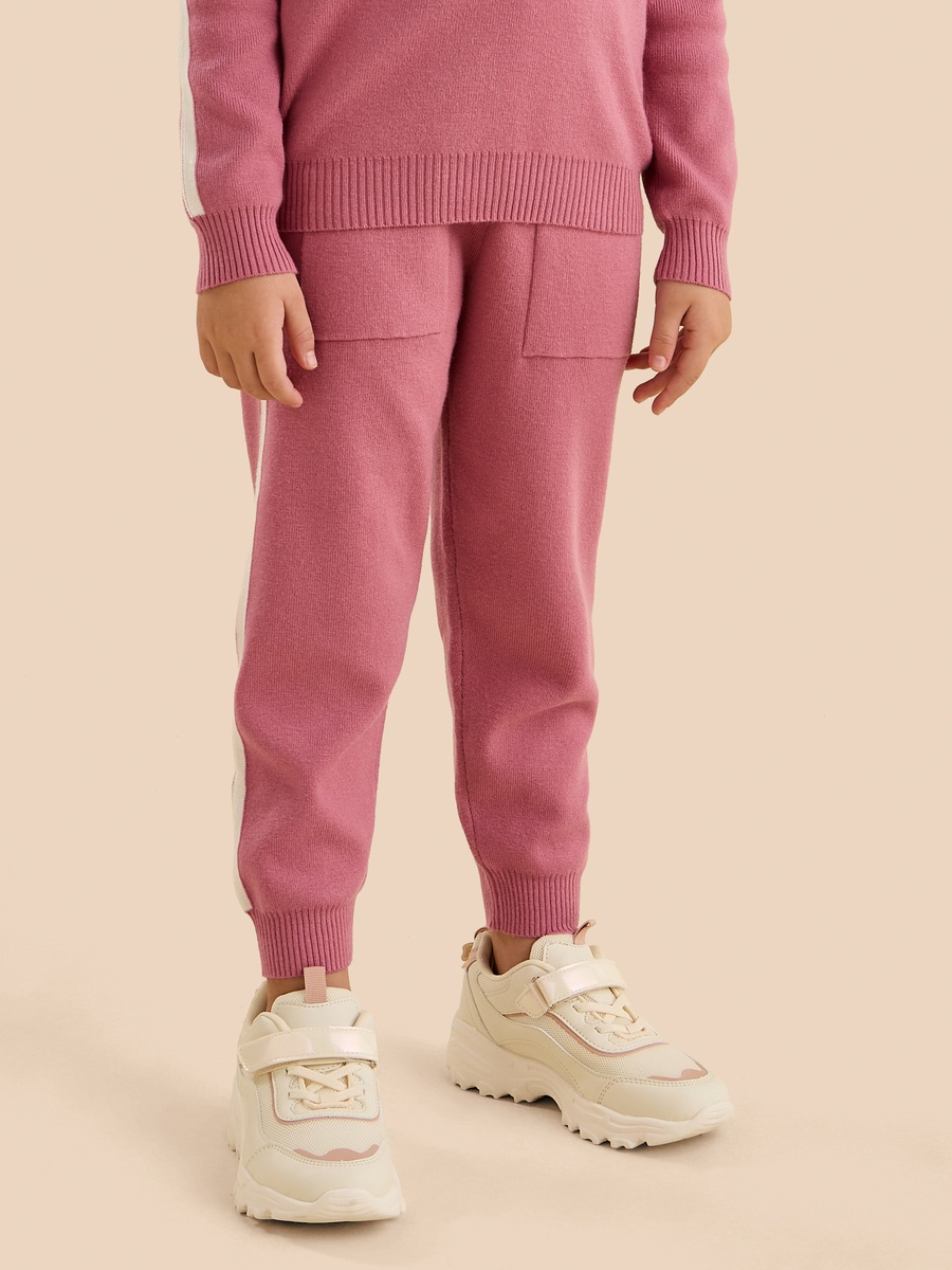 Applique Hooded Sweater and Joggers Set