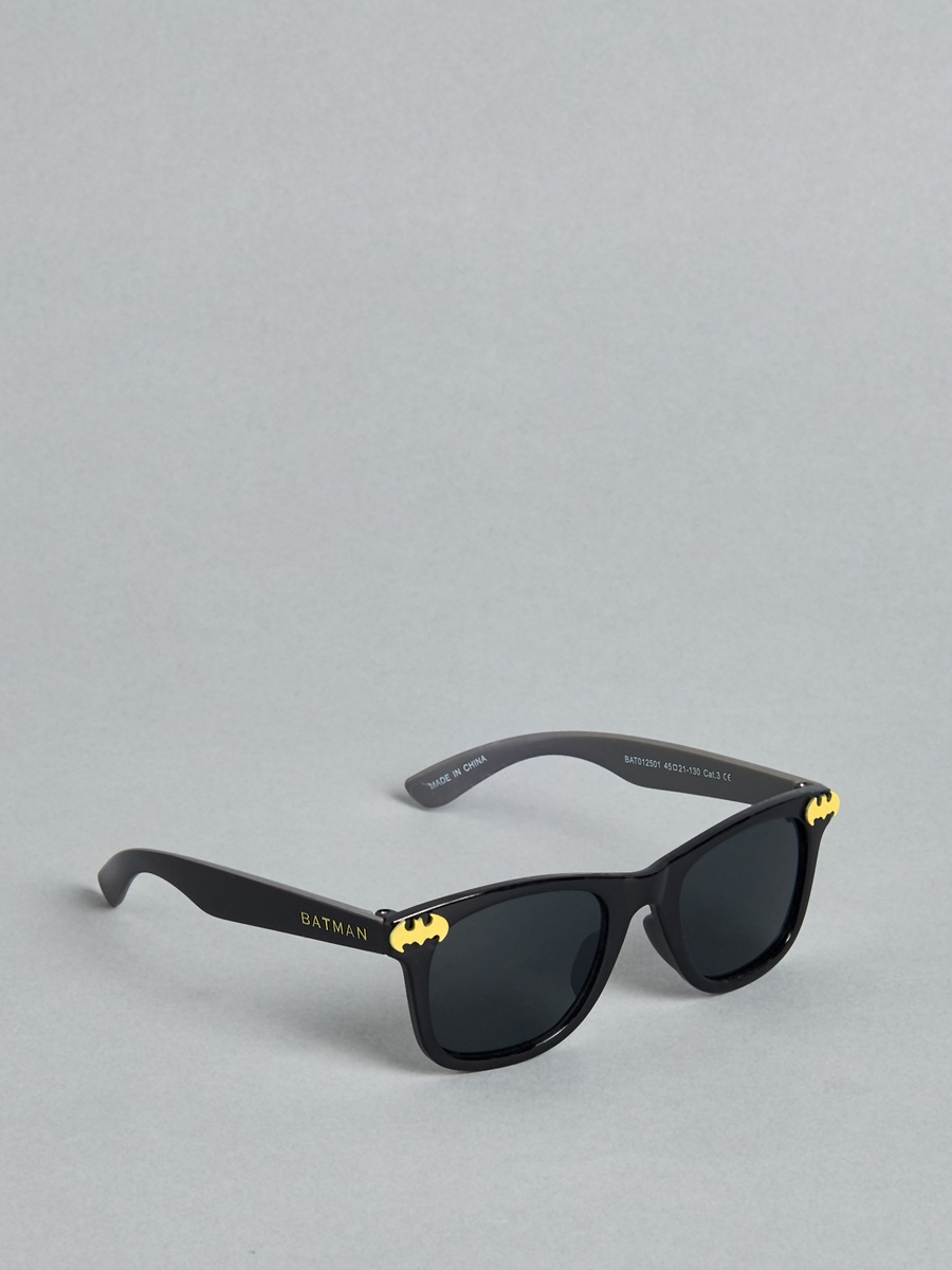 Batman Print Full Rim Sunglasses with Case