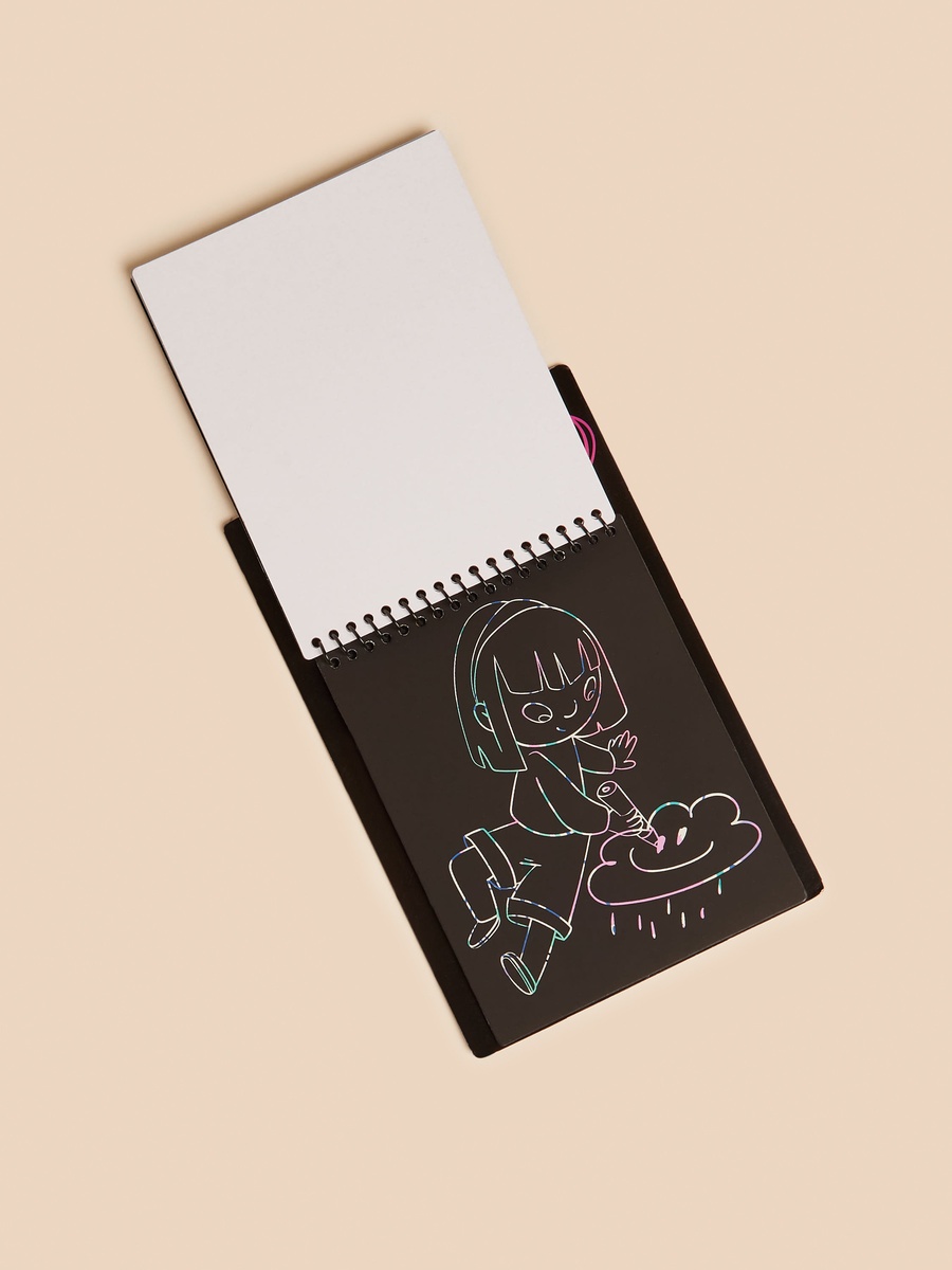 Scratch Book Colouring Set