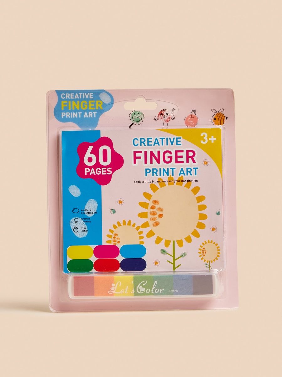 Creative 60-Pages Finger Print Art Book