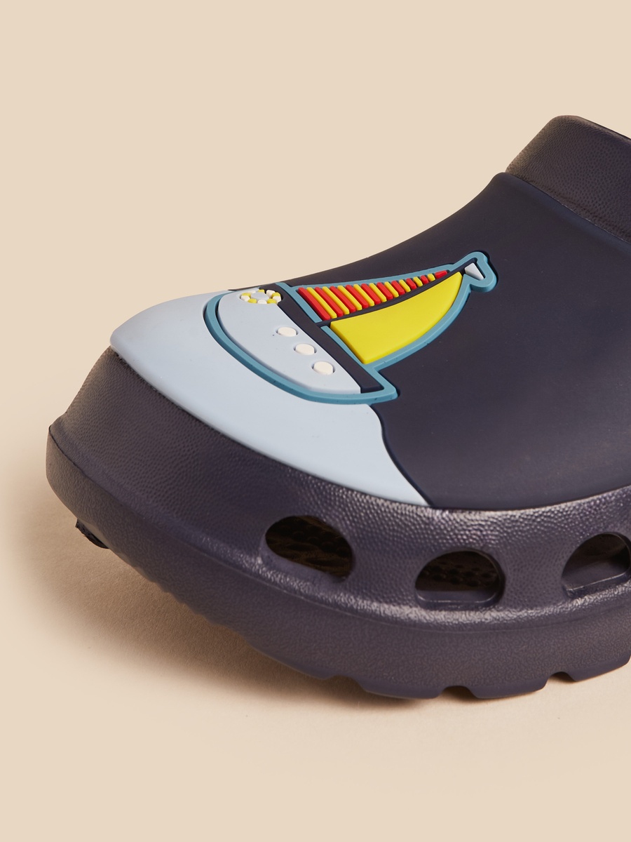 Nautical Jibbitz Charm Clogs with Backstrap