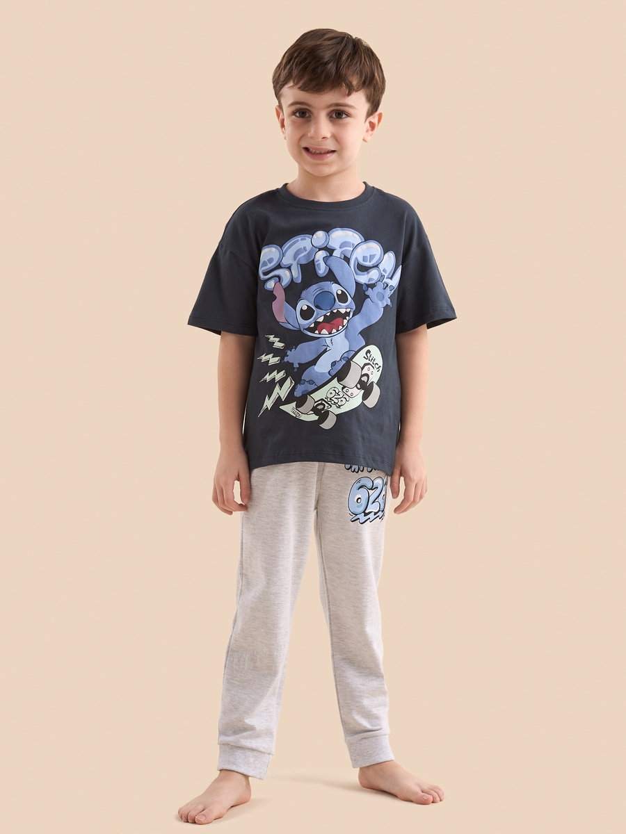 Stitch Print Pyjama Set