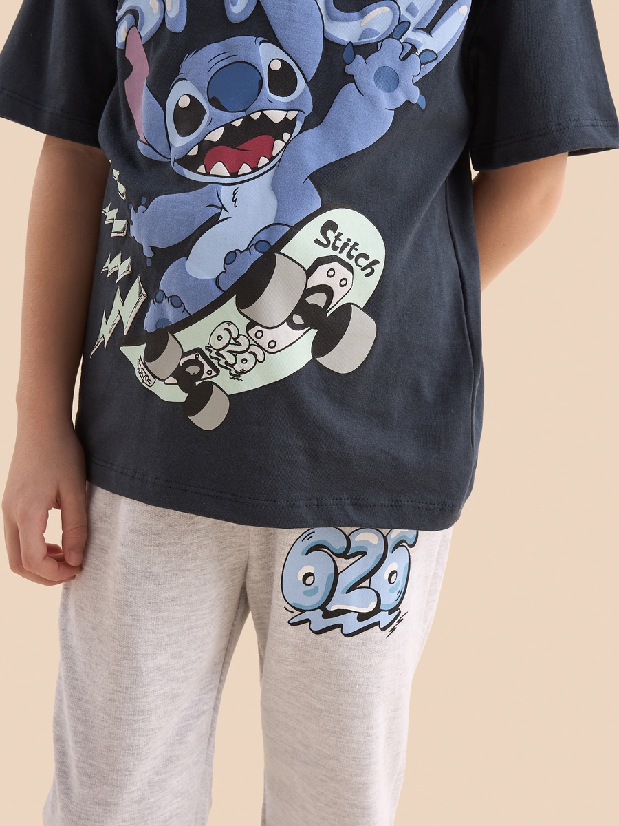 Stitch Print Pyjama Set