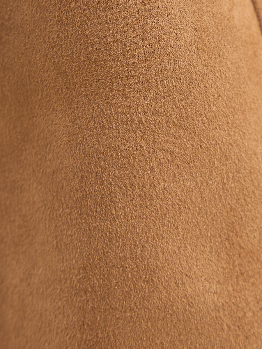 Suede Flared Pants