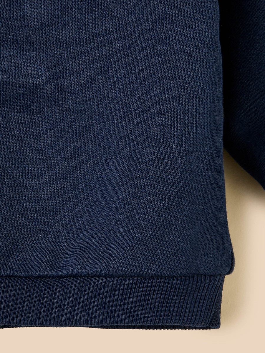 Slogan Embroidered Sweatshirt and Joggers Set