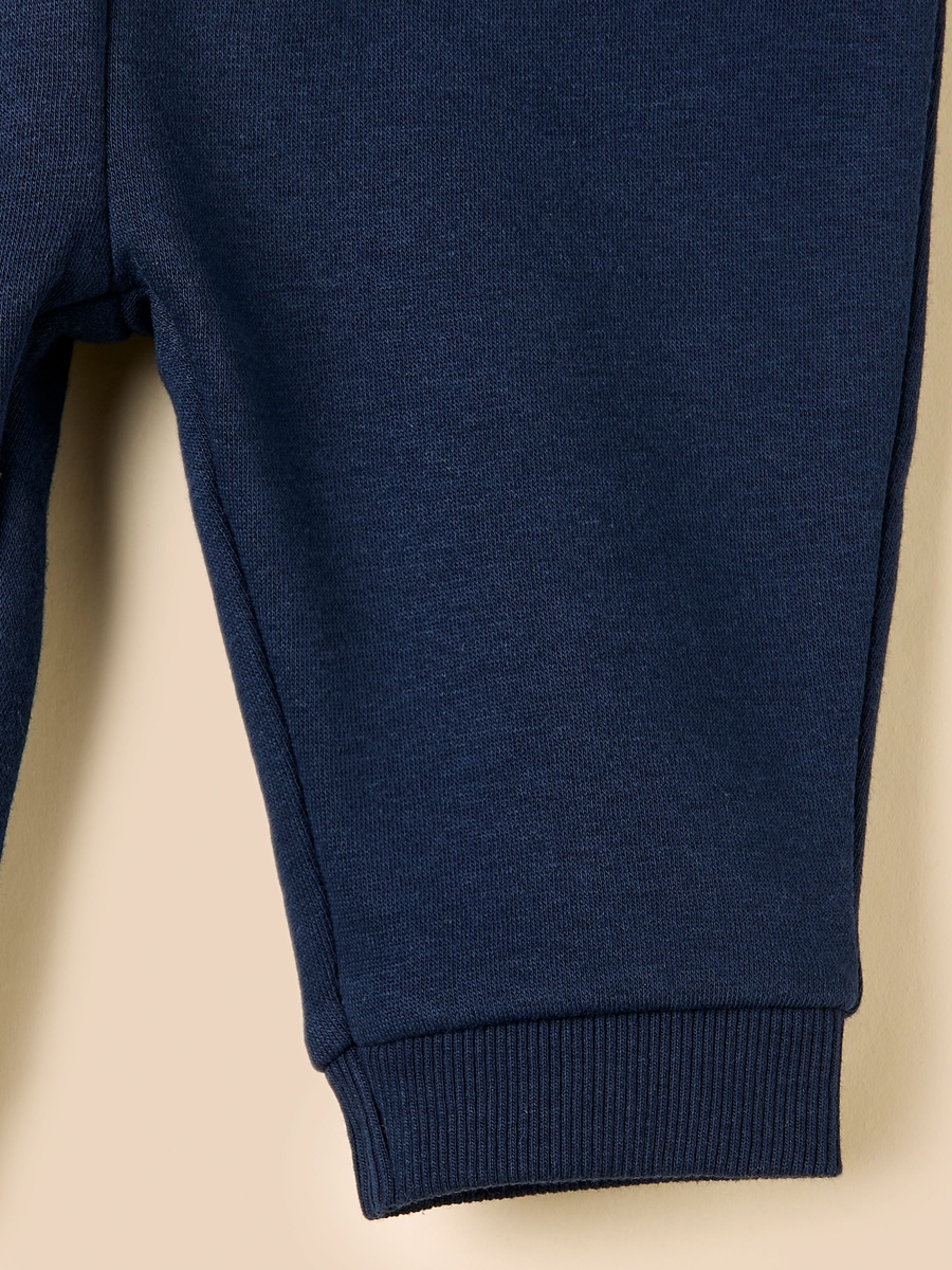 Slogan Embroidered Sweatshirt and Joggers Set