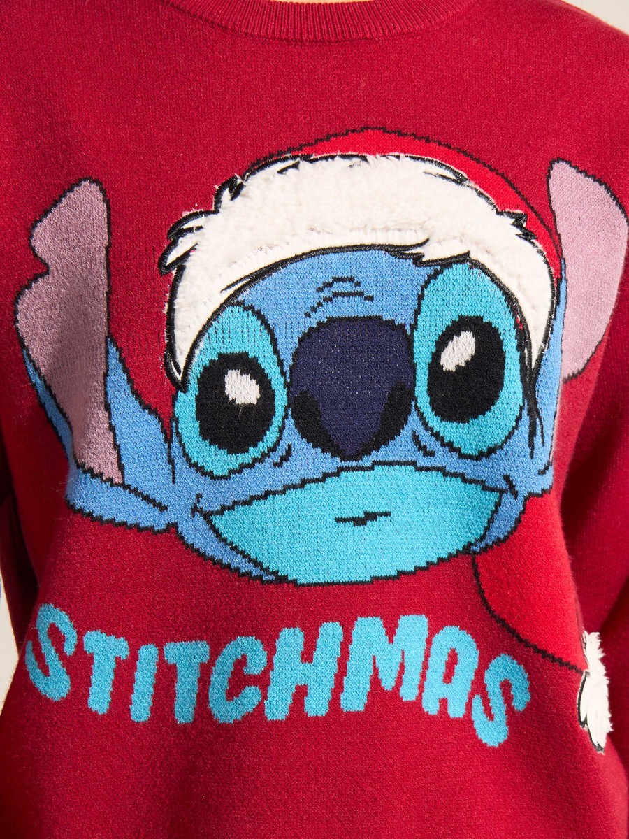 Stitch Print Sweater