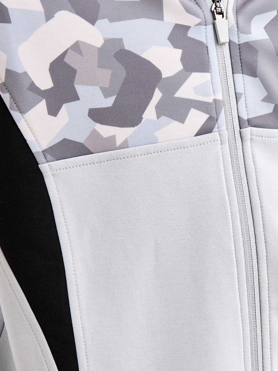 Playstation Print Zip Through Hoodie