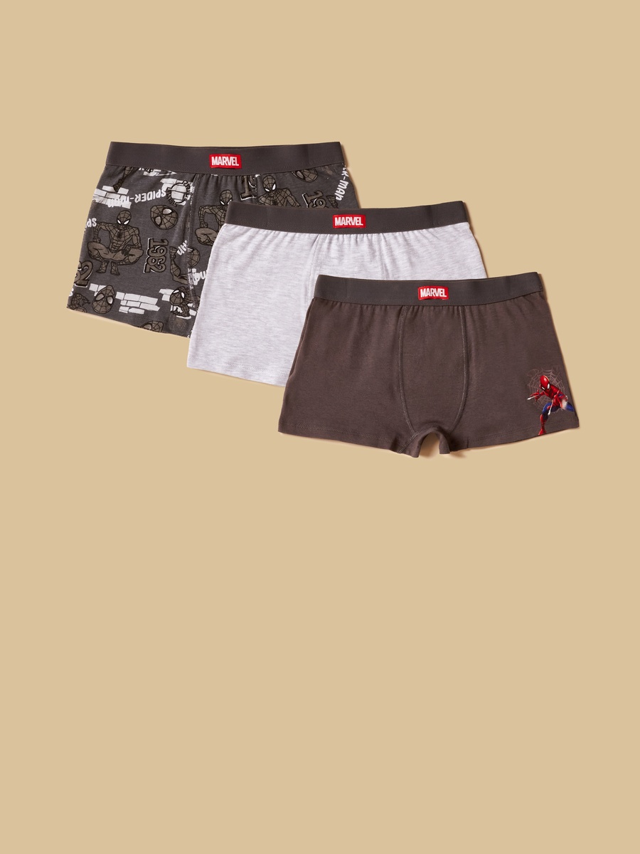 Pack of 3 - Spider-Man Print Trunks