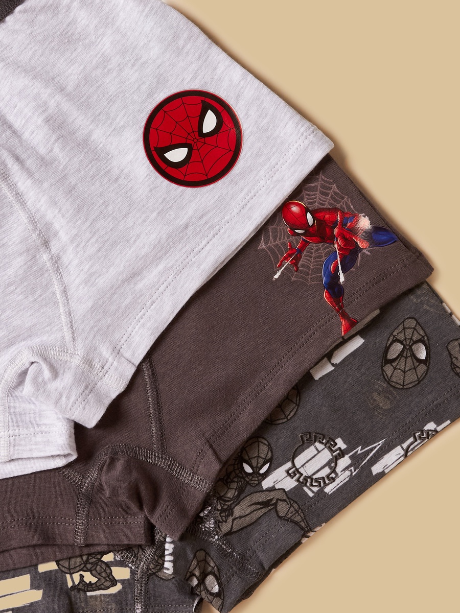 Pack of 3 - Spider-Man Print Trunks