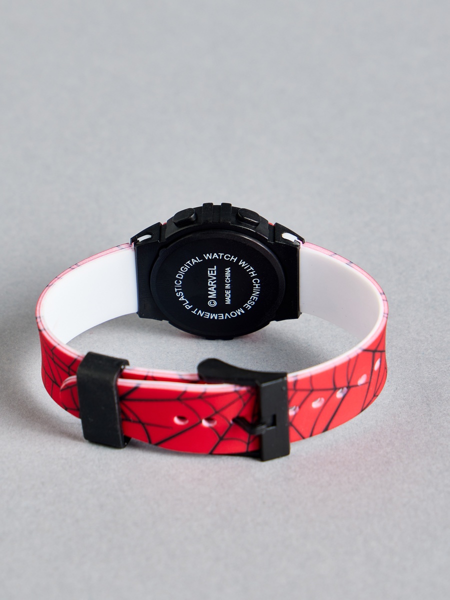 Spider-Man Print Digital Wristwatch