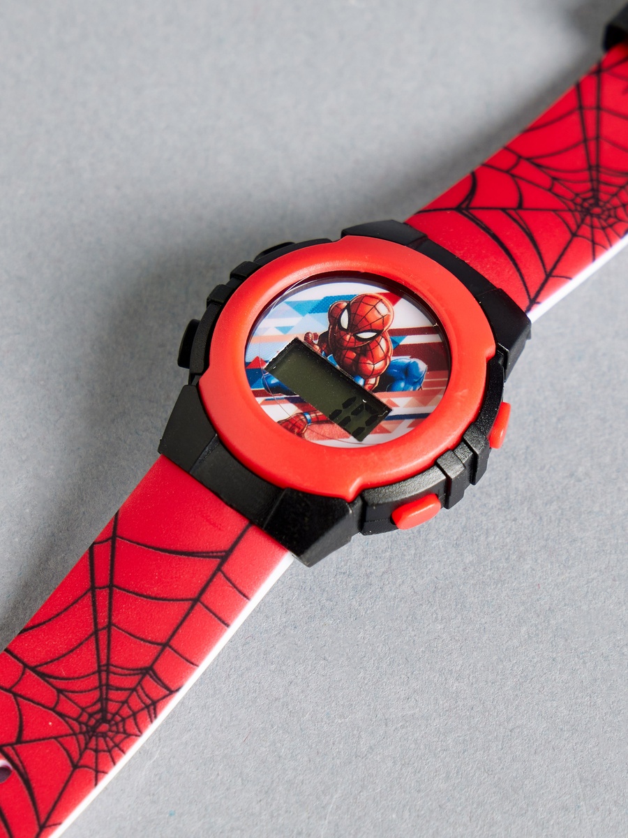 Spider-Man Print Digital Wristwatch