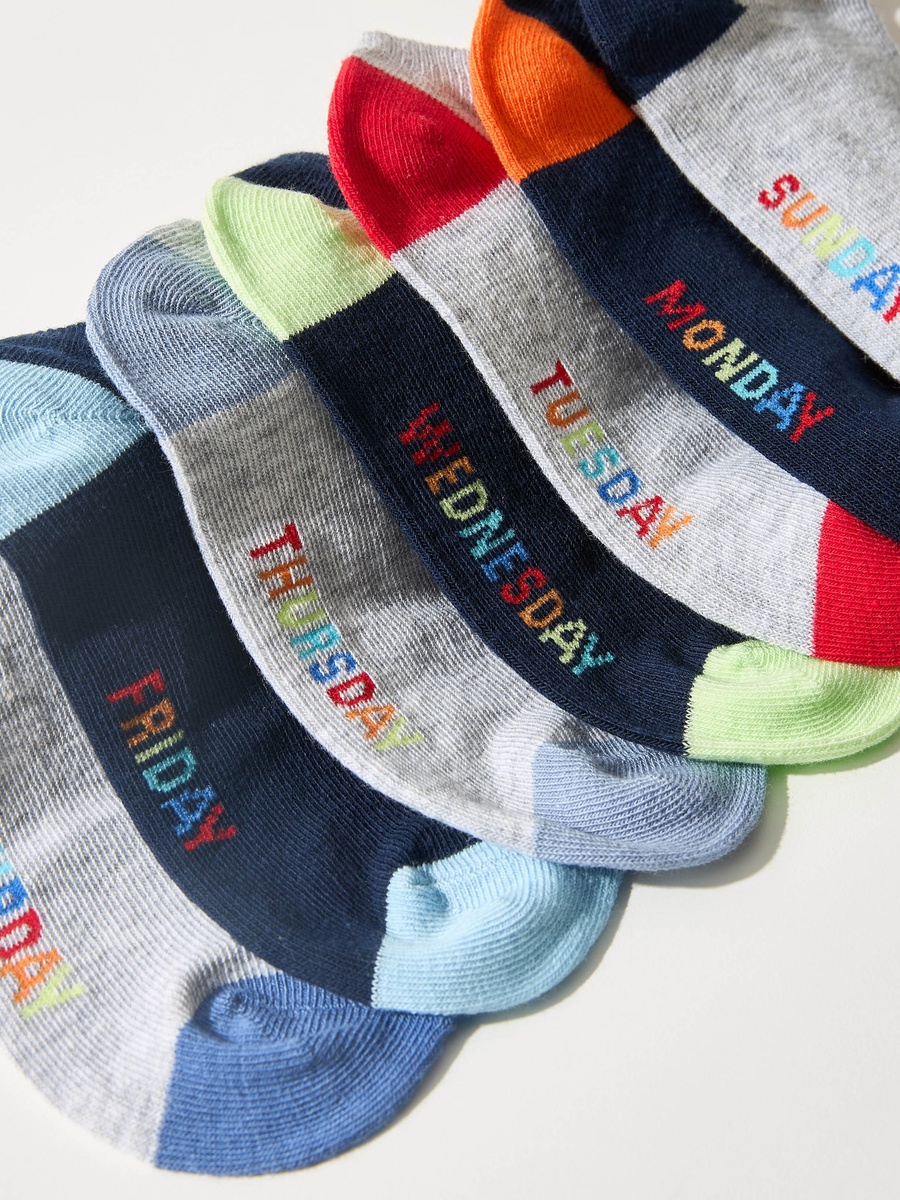 Pack of 7 - Assorted Ankle Length Socks