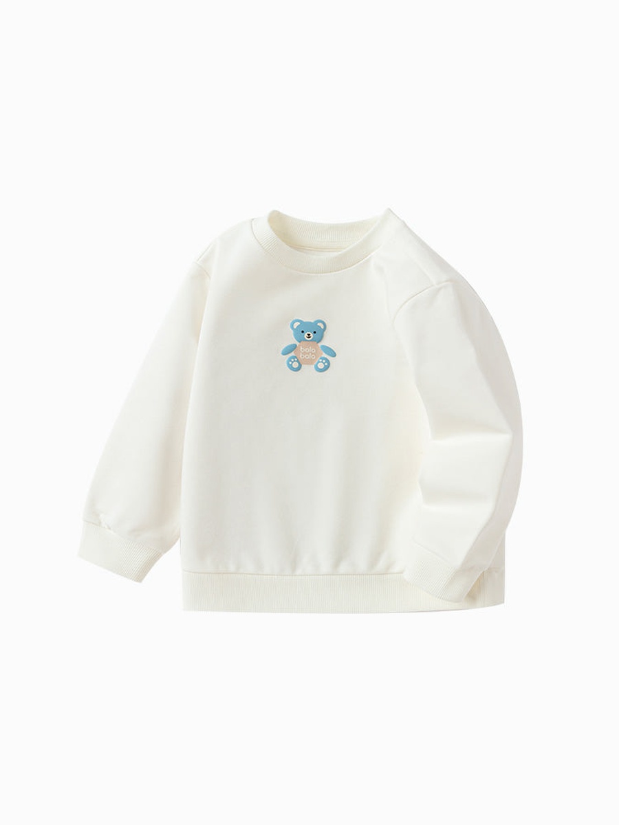 Sweatshirt with Bear Print