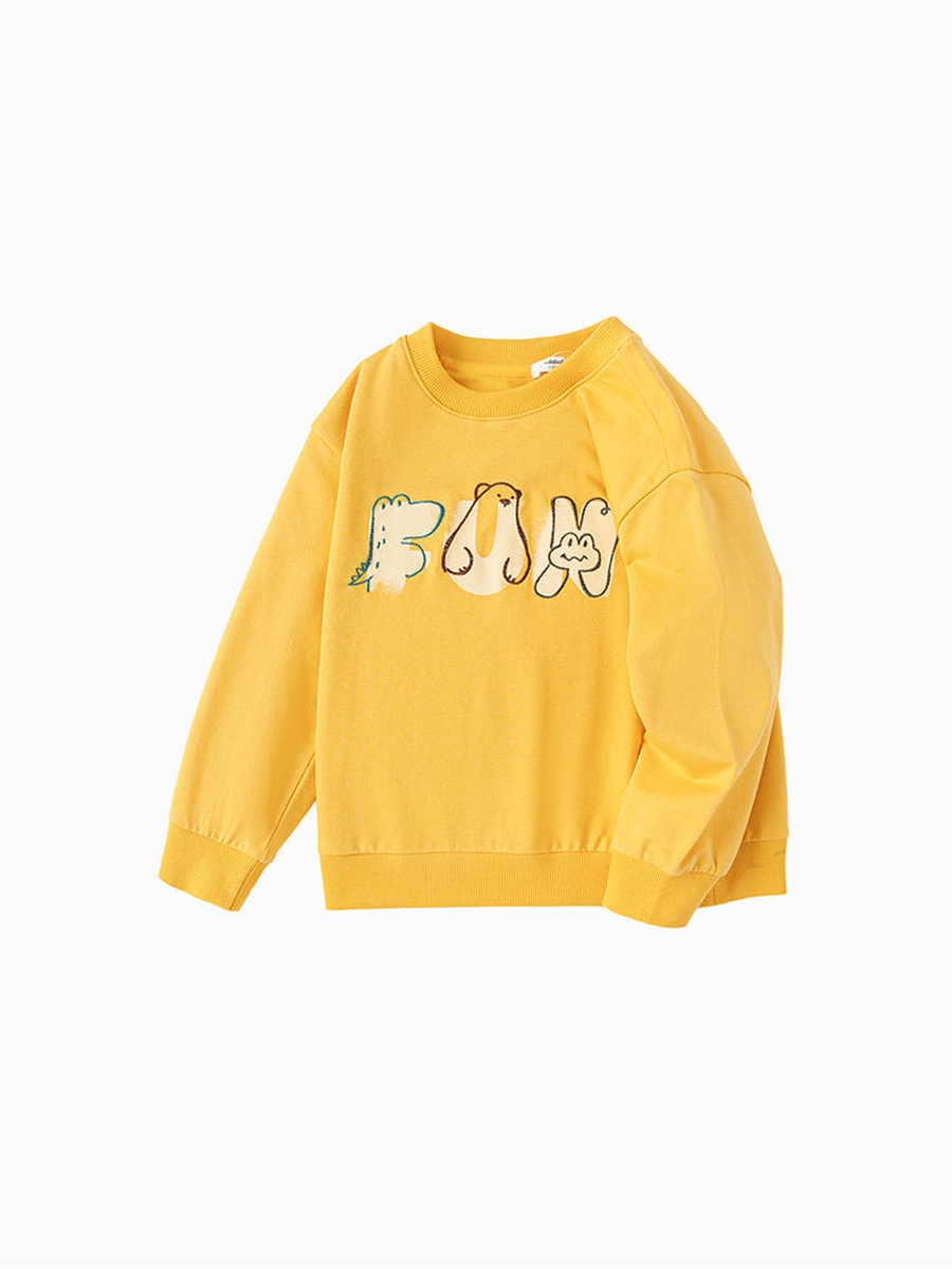 Sweatshirt with Graphic Print