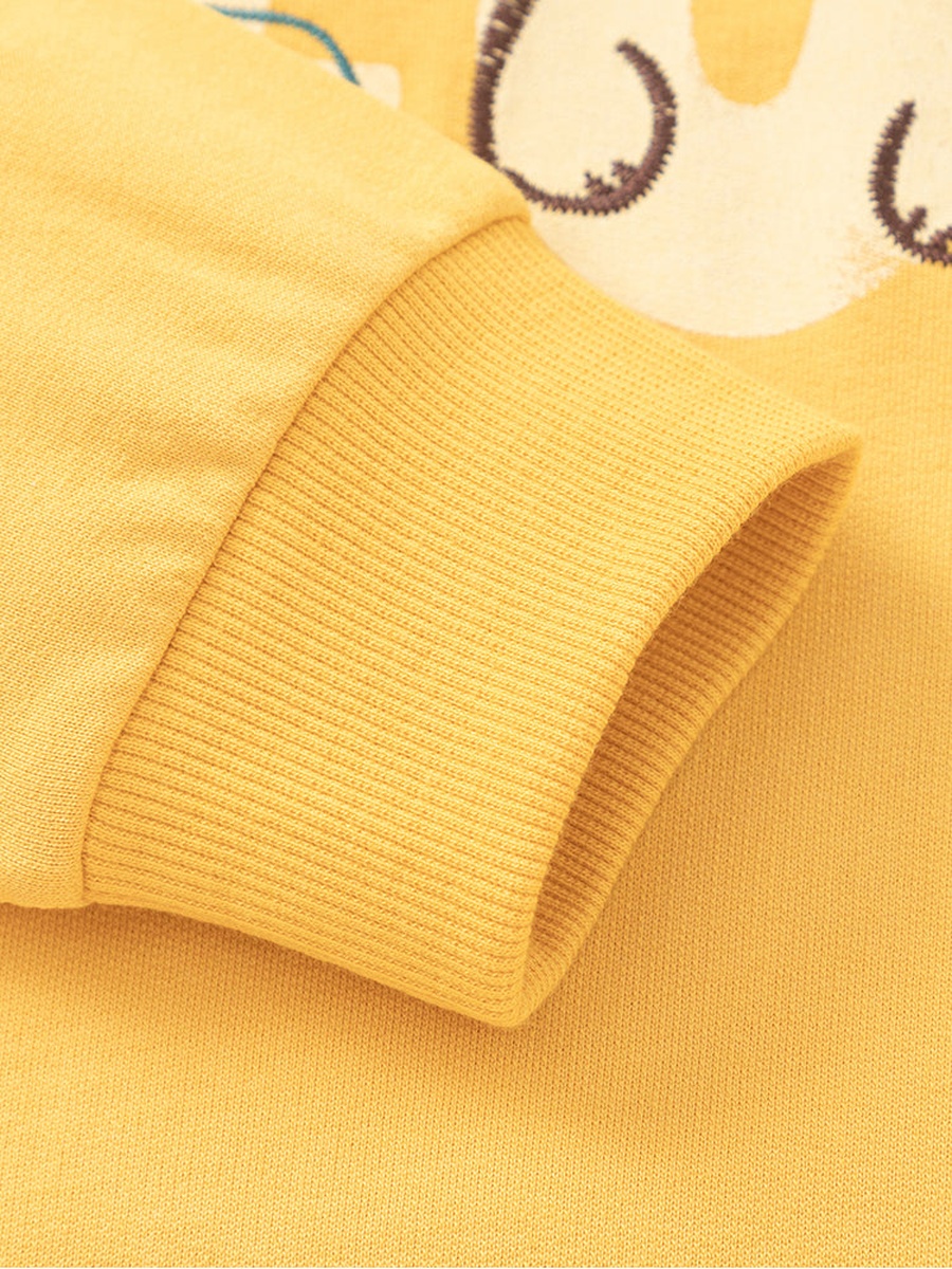 Sweatshirt with Graphic Print