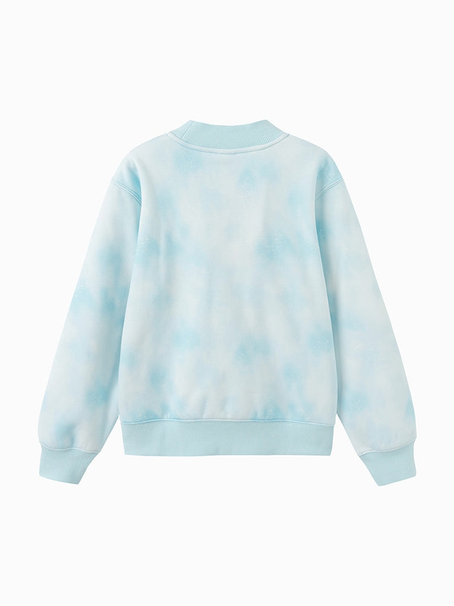 Tie-Dye Character Print Sweatshirt