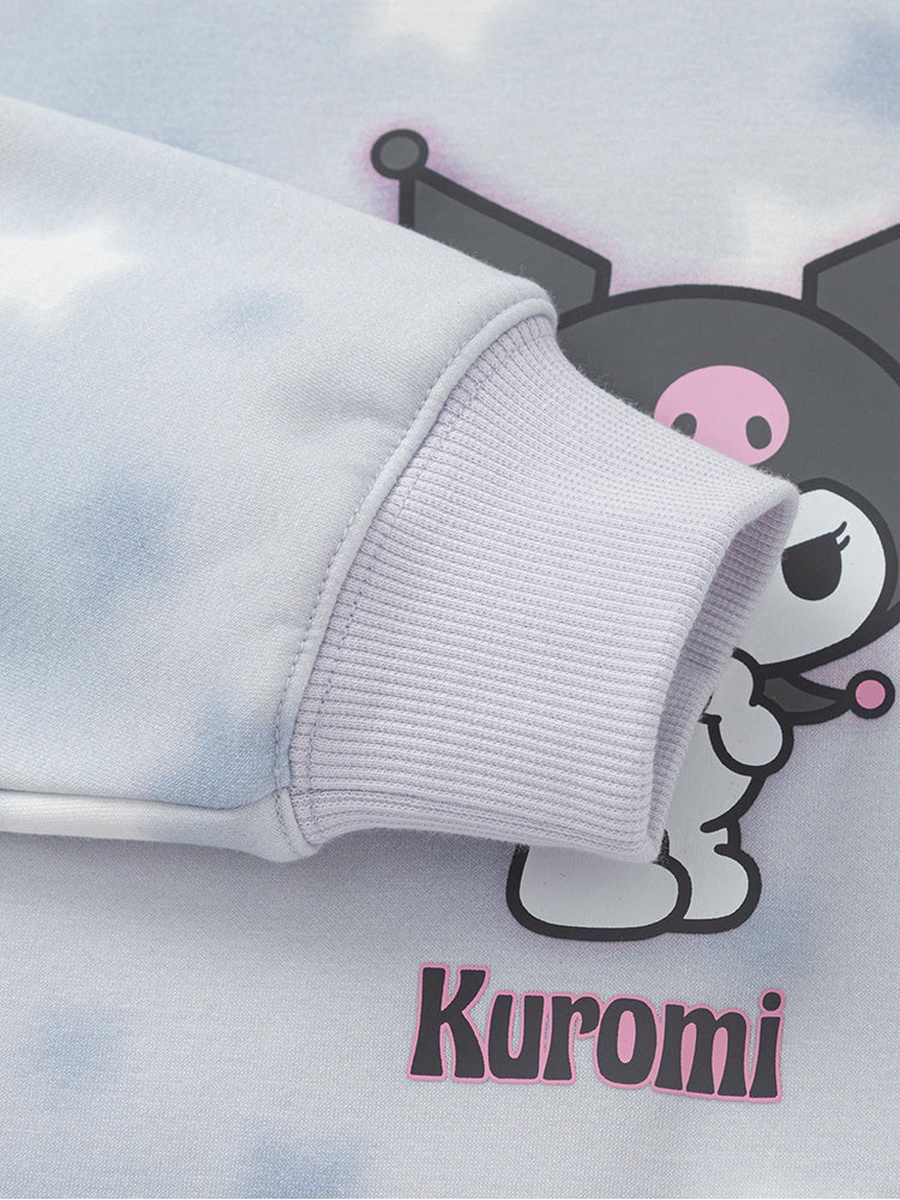 Kuromi Star Print Sweatshirt