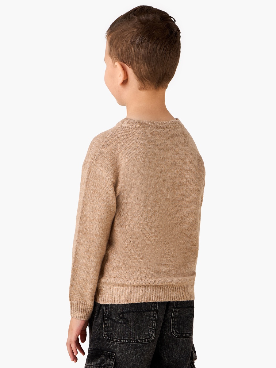 Embroidered Pullover with Long Sleeves