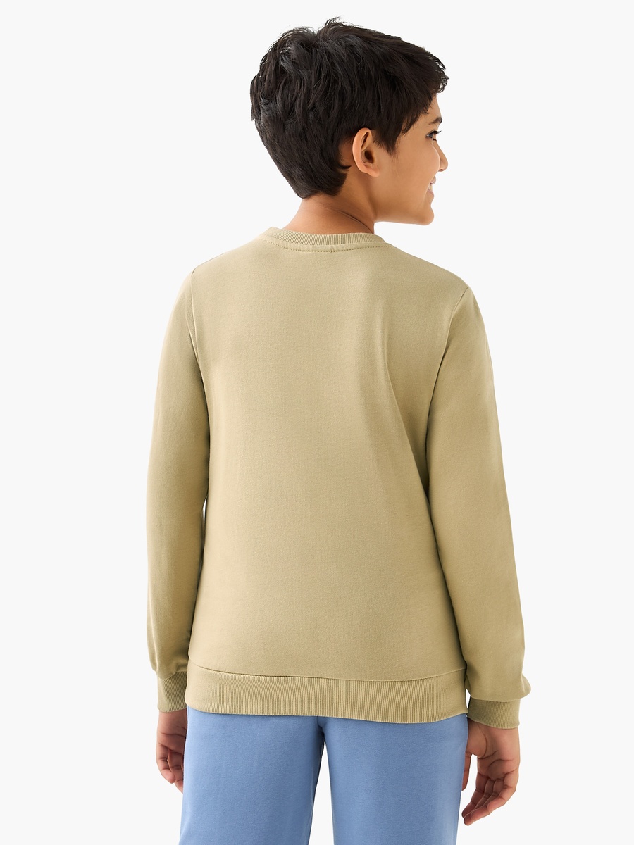 Printed Sweatshirt with Long Sleeves