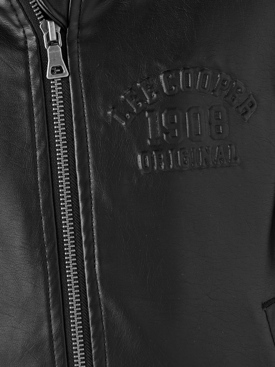 Contrast Hood Bomber Jacket with Zip Closure