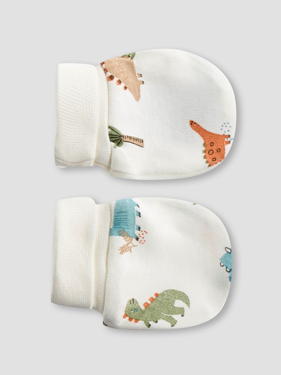 Dinosaur Print Mittens - Set of 2