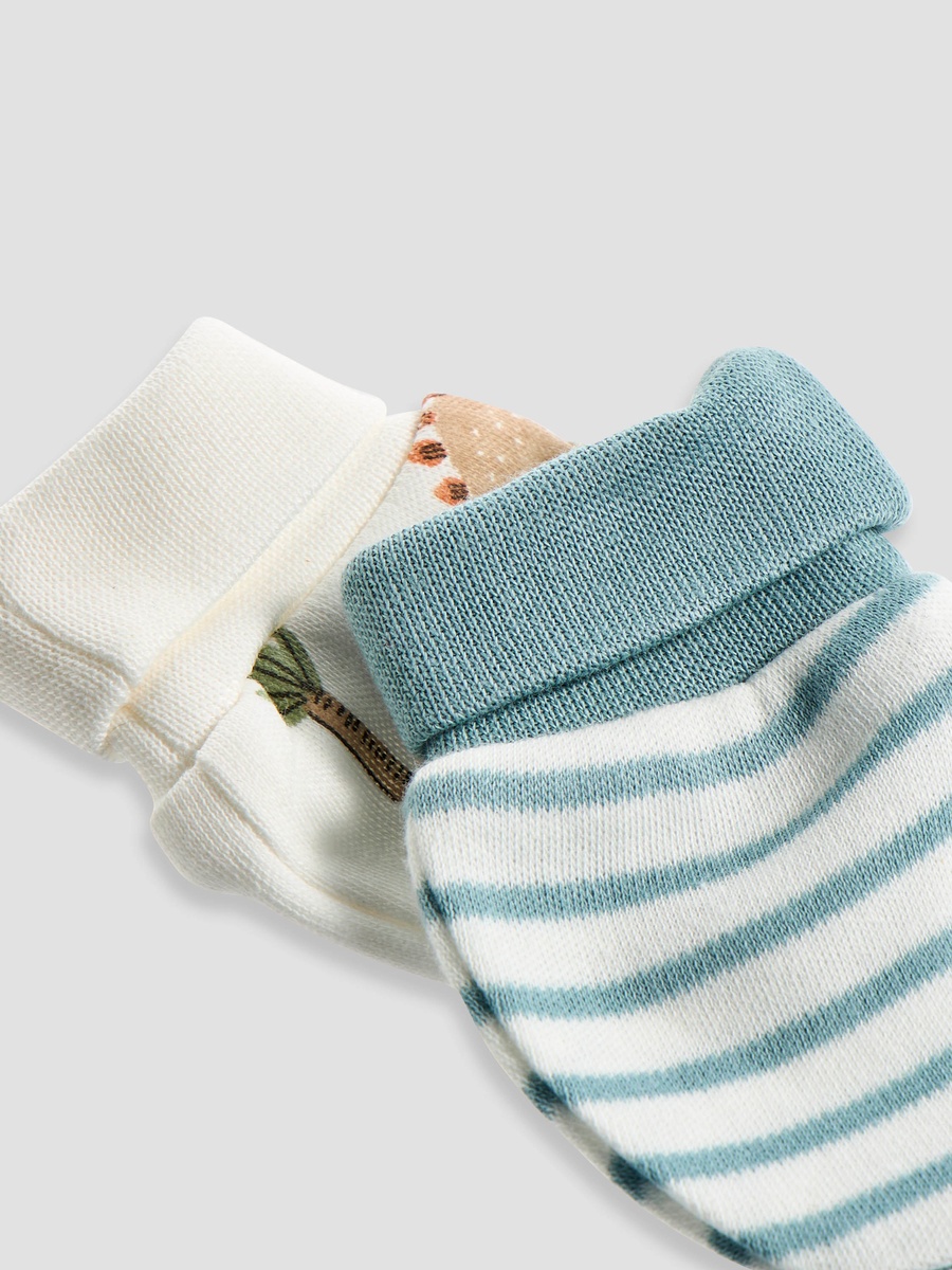 Dinosaur Print Mittens - Set of 2