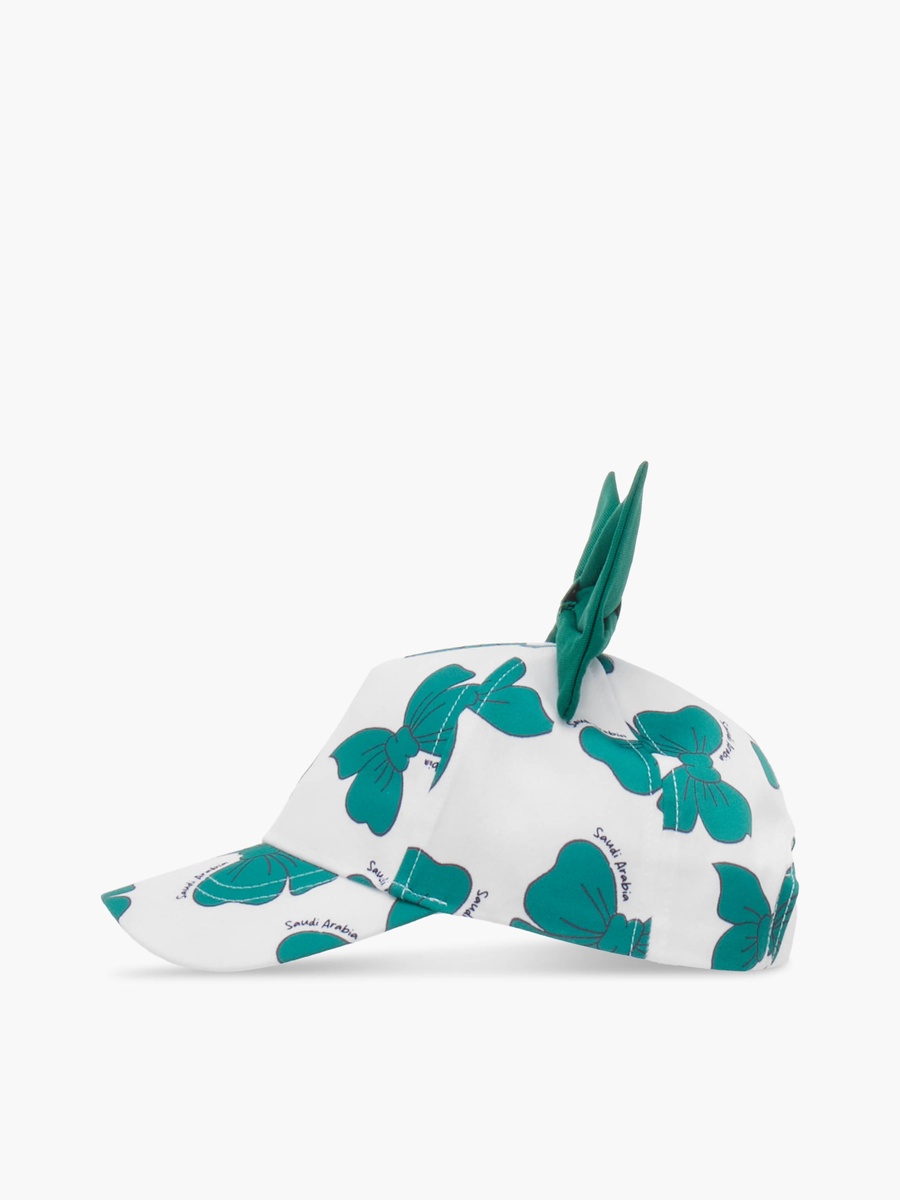 Printed Cap with Hook and Loop Strap Closure