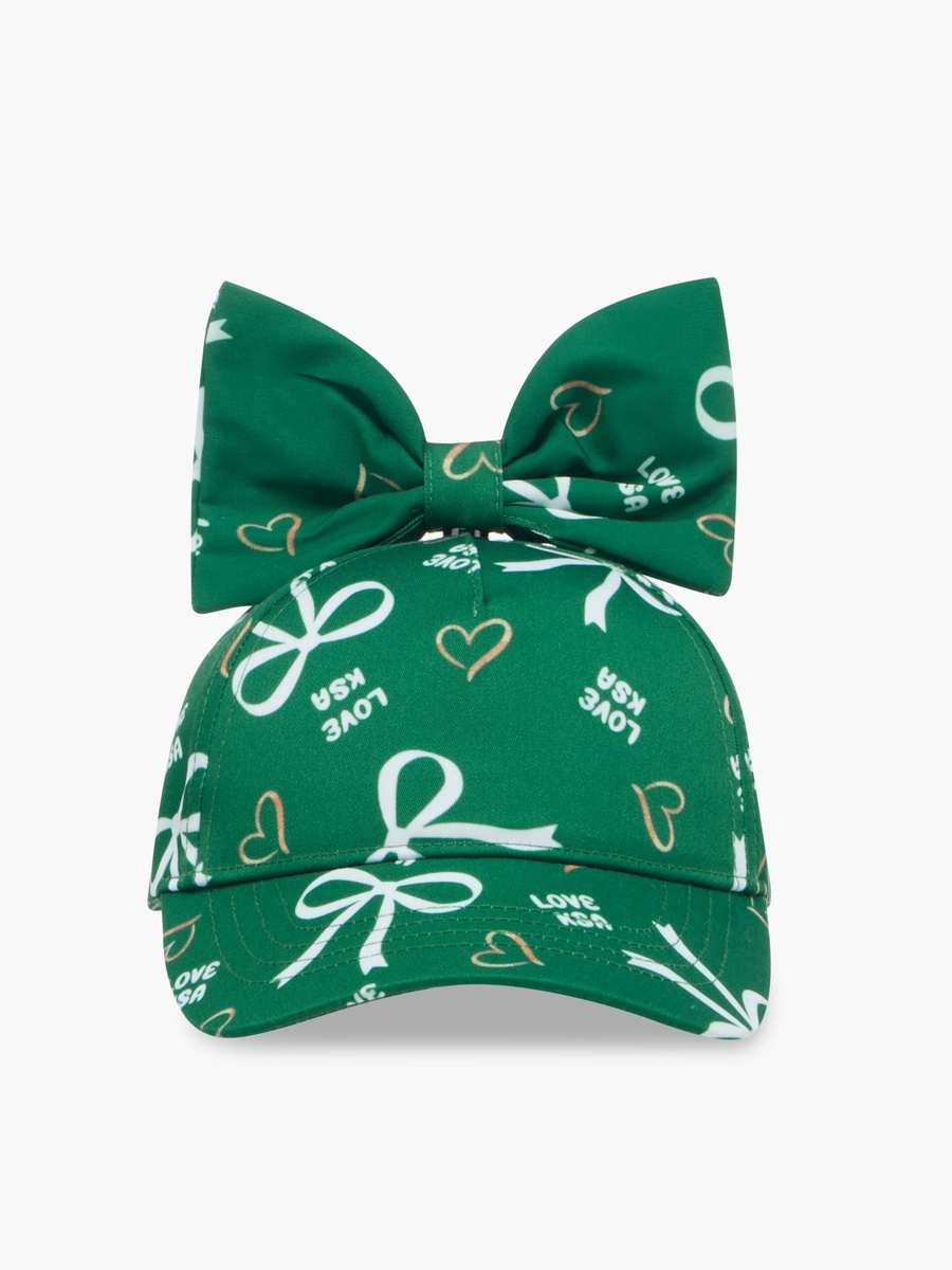 Printed Cap with Hook and Loop Strap Closure
