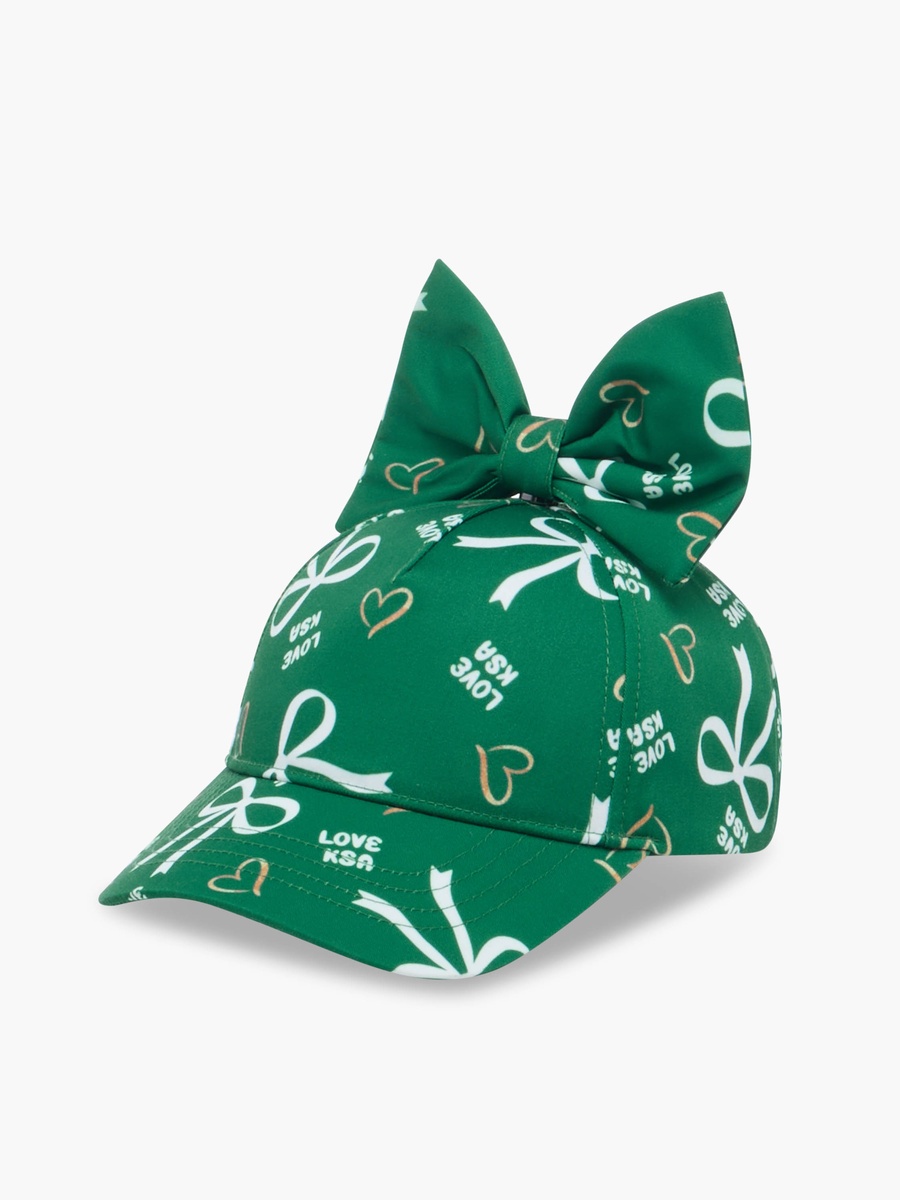 Printed Cap with Hook and Loop Strap Closure