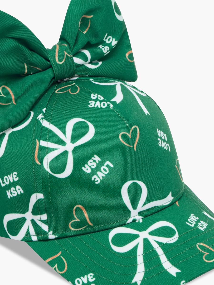 Printed Cap with Hook and Loop Strap Closure