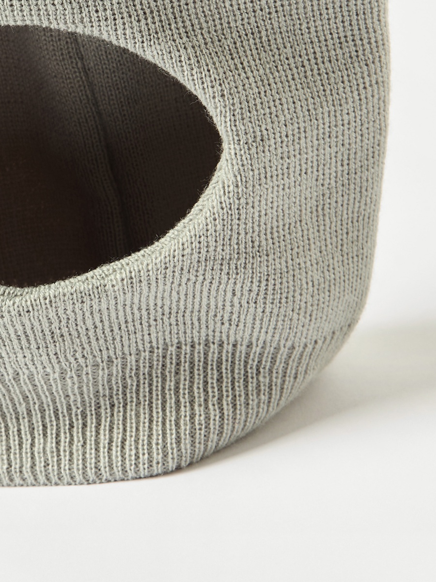 Monkey Cap with Pom-Pom Detail