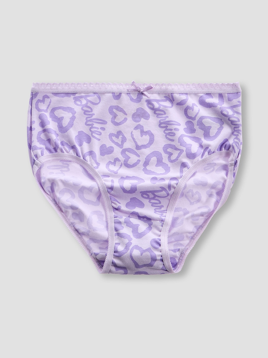 Briefs with Barbie Print - Cotton - Set of 3