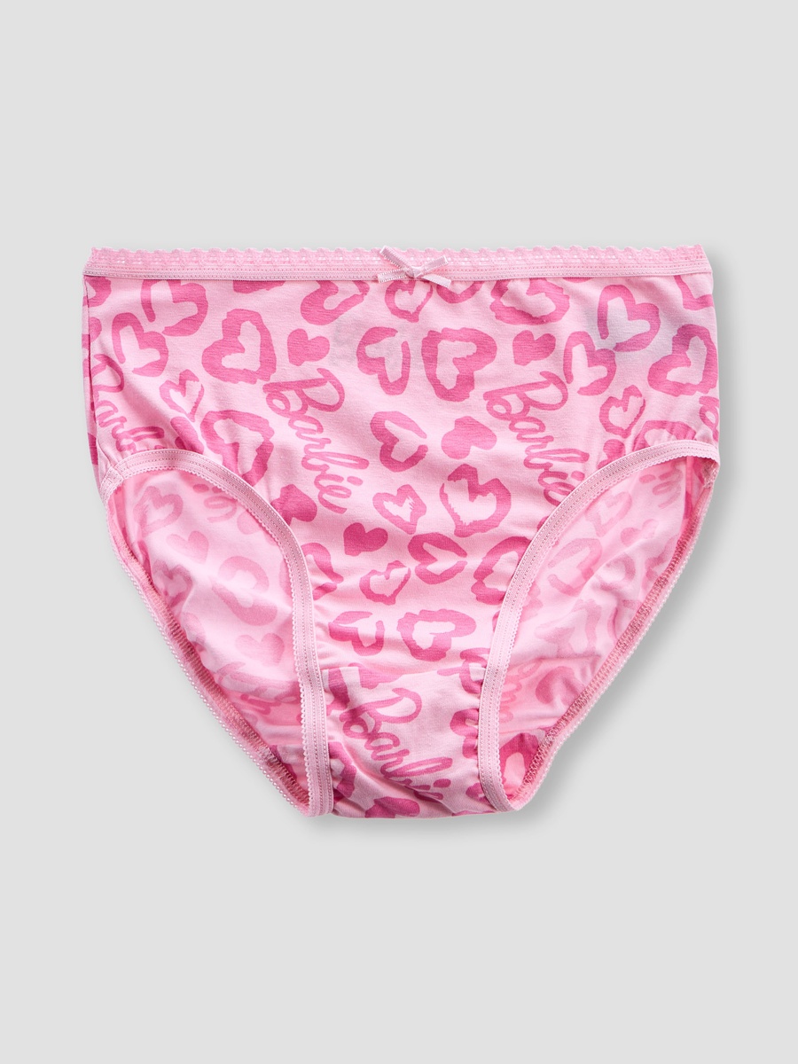 Briefs with Barbie Print - Cotton - Set of 3