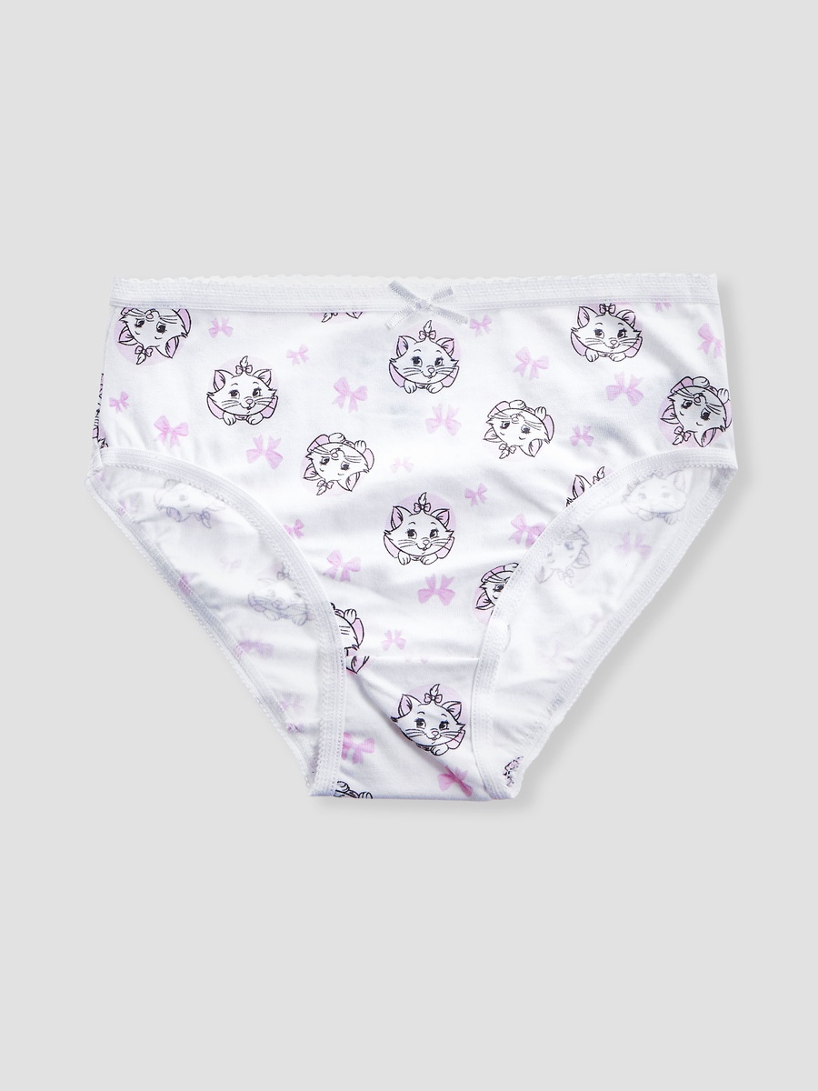 Marie Print Briefs with Elasticated Waistband - Set of 3