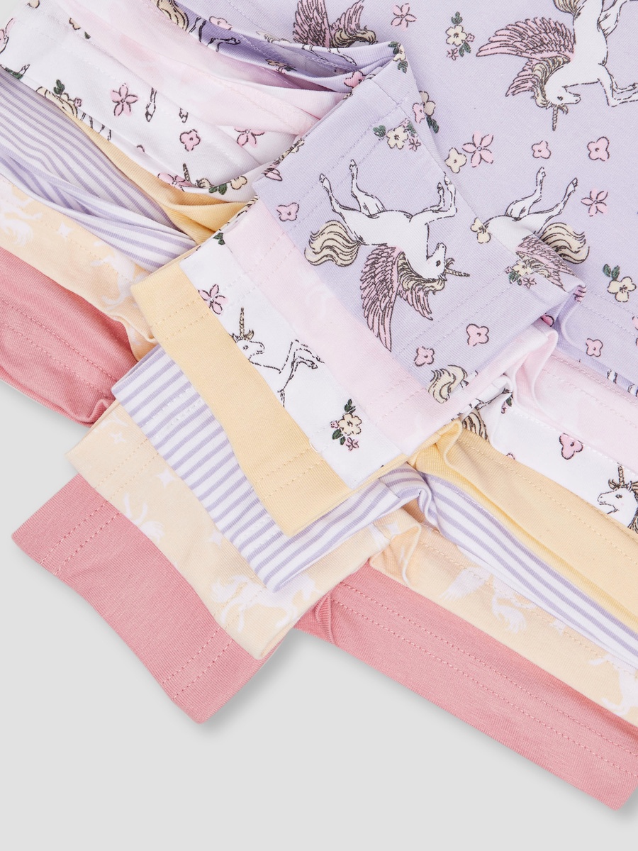 Briefs with Elasticated Waistband - Cotton - Set of 7