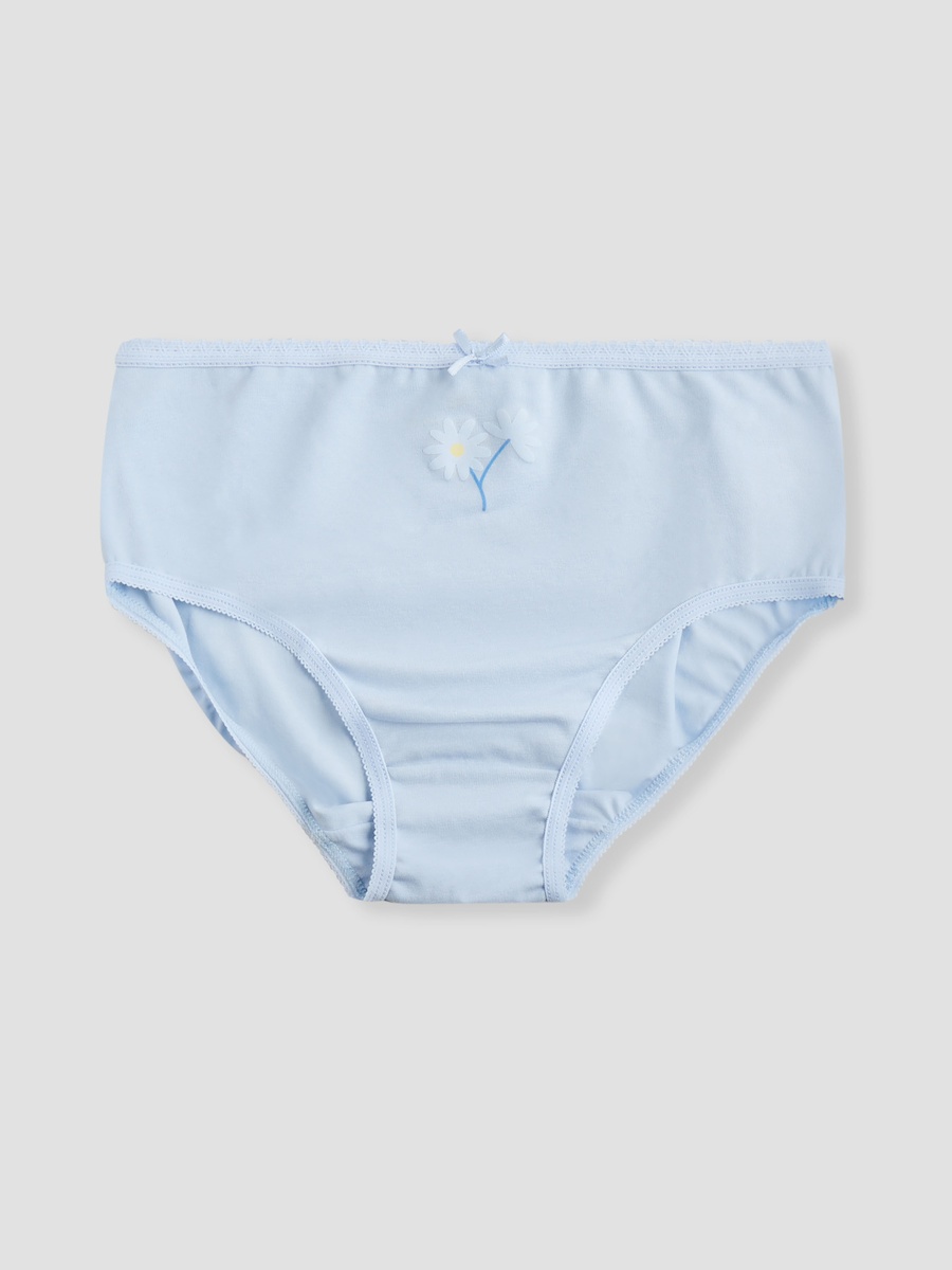 Assorted Briefs with Bow Detail - Set of 7
