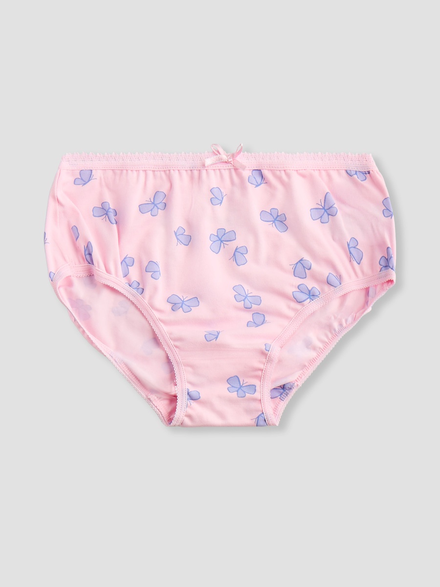 Assorted Briefs with Bow Detail - Set of 7