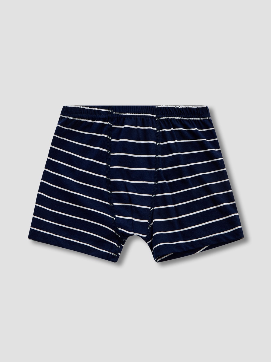 Printed Boxers with Elasticated Waistband - Set of 7
