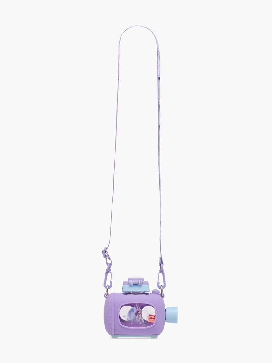 Elsa Print Sipper Water Bottle with Detachable Strap - 680 ml