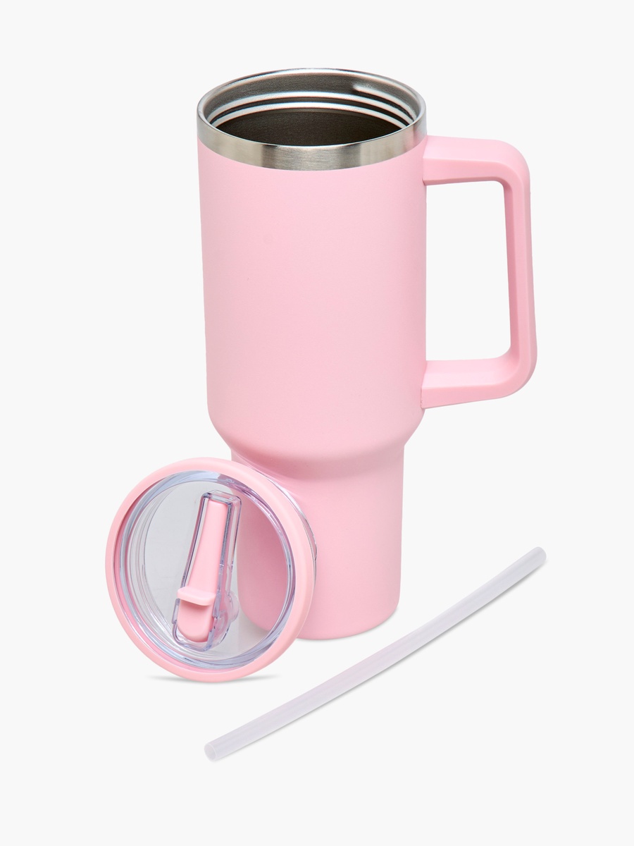 Insulated Travel Tumbler with Handle - 1200 ml